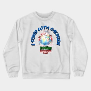 I Stand with Children. Freedom to live is not up for debate 2 Crewneck Sweatshirt